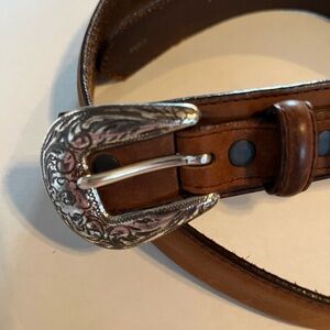 Men’s Western Belt SILVER CREEK